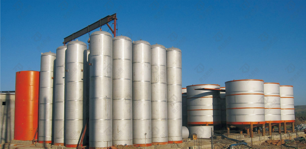 Construction site of 200000 tons amino acid in Fufeng Biotechnology