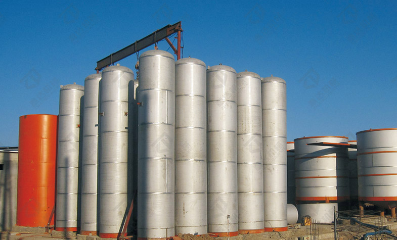 Construction site of 200000 tons amino acid in Fufeng Biotechnology